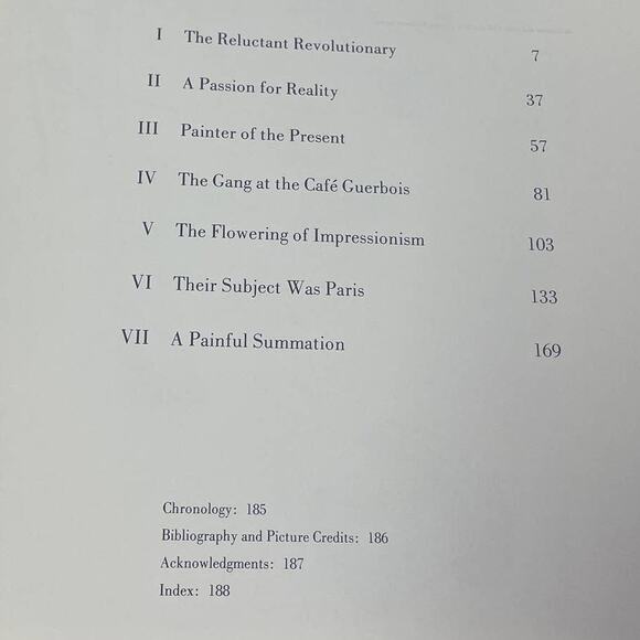 Vintage 1970 The World of Manet Time Life Library of Art Book & Case Sleeve - Picture 4 of 4